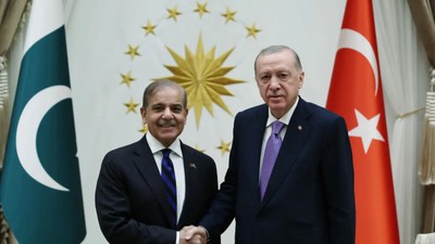 Cumhurbaşkanı Erdoğan, Pakistan Başbakanı Şerif ile görüştü