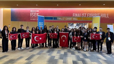 Türk öğrenciler, ABD'deki ISEF yarışmasında ödüller kazandı