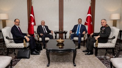 Ankara'da İran zirvesi: Bakanlar Fidan ile Güler Genelkurmay Başkanı ve MİT Başkanı bir araya geldi