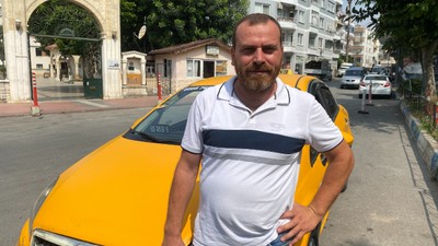 Günün kahramanı taksici: Freni boşalan otomobili durdurdu