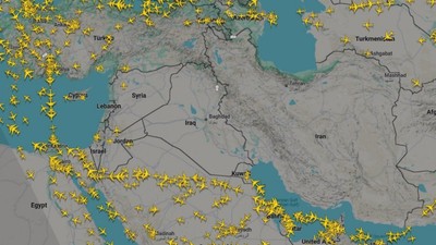 İsrail'in İran'a saldırısı sonrası İran hava sahasında kaos