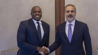 Bakan Fidan, Birleşik Krallık Dışişleri Bakanı Lammy ile telefonda görüştü
