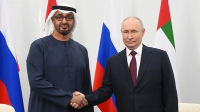Rusya Devlet Başkanı Putin, BAE Devlet Başkanı Al Nahyan ile görüştü