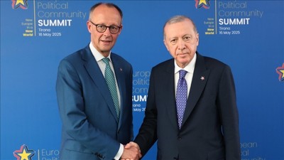 Cumhurbaşkanı Erdoğan, Almanya Başbakanı Merz ile bir telefon görüşmesi gerçekleştirdi