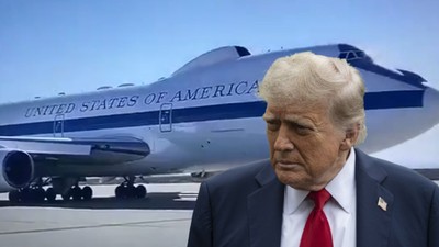 Nükleer Savaş durumlarında devreye giriyor! Trump'ın "Kıyamet Günü Uçağı" havalandı