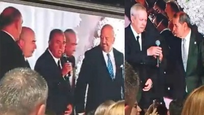 Aziz Yıldırım Dursun Özbek Fatih Terim Sinan Engin'in kızının düğününde buluştular