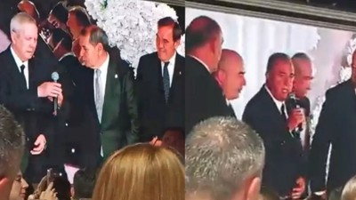 Aziz Yıldırım Dursun Özbek Fatih Terim Sinan Engin'in kızının düğününde buluştular