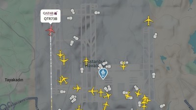İran saldırısı nedeniyle Katar uçakları İstanbul ve Ankara'ya yönlendirildi