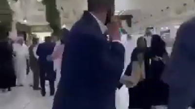 İran saldırısı sonrası Katar'da panik anları kamerada