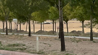 Konya'da tatbikatta ANKA-3 boş araziye acil iniş yaptı