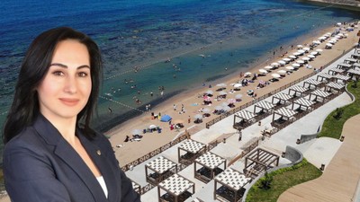 Beykoz Belediyesi'ne ait Elmas Burnu Plajı haftada 2 gün sadece kadınlara özel