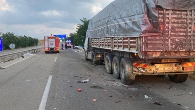 Susurluk'ta korkunç kaza! 4 kişi can verdi: Cansız bedenler etrafa savruldu
