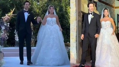 Feyyaz Şerifoğlu ile Merve Dinçkol evlendi