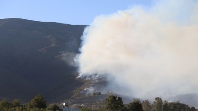 Hatay'da orman yangını: 3 mahallede 160 hane boşaltıldı