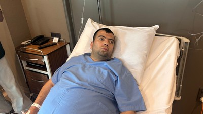 Kadıköy Boğası olarak bilinen Mustafa Başaran göz ameliyatı oldu