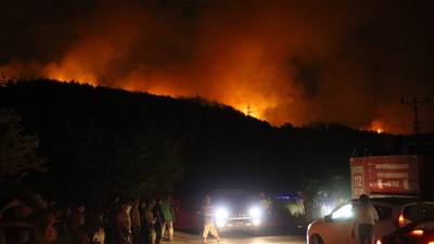 Hatay Dörtyol'da orman yangını