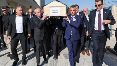 Özel ve Kılıçdaroğlu, cenaze törenine katıldı