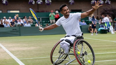 Ahmet Kaplan, Wimbledon’da yarı finalde