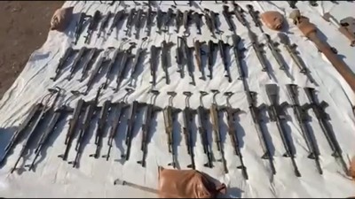 MSB PKK'nın kullandığı 33 odalı mağaranın imha edildiğini duyurdu! İçinden çıkanlar şaşkına çevirdi