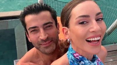 Kenan İmirzalıoğlu ve Sinem Kobal'an ayrılık iddialarına ay ışıklı yanıt