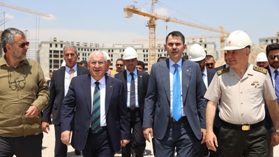 Bakan Murat Kurum ve Bakan Yaşar Güler'den Ay Yıldız Yerleşkesi'nde inceleme