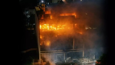Irak'ta bir alışveriş merkezinde yangın: En az 77 ölü!