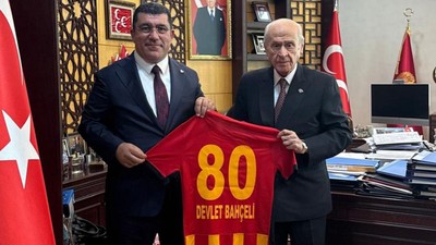 Kayserispor’dan MHP lideri Bahçeli’ye ziyaret