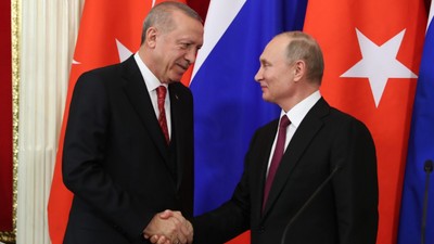 Cumhurbaşkanı Erdoğan, Rusya Devlet Başkanı Putin ile telefonda Suriye'yi görüştü