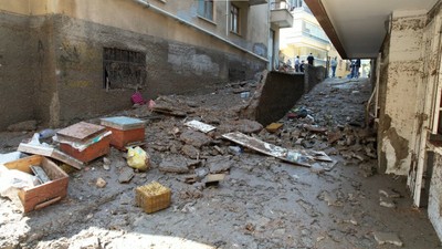 Ankara'da sel felaketi: Hasarın izi sabah ortaya çıktı