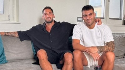 Inter'deki gerilim sona erdi: Kaptan Lautaro Martinez'den Hakan Çalhanoğlu paylaşımı