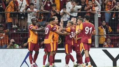 Galatasaray RAMS Park'ta Strasbourg'u 3-1 yendi