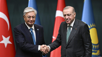 Kasım Cömert Tokayev, Cumhurbaşkanı Erdoğan'a teşekkür mesajı gönderdi