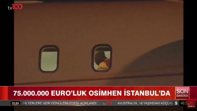 Osimhen Galatasaray'da! Milyonlar izledi