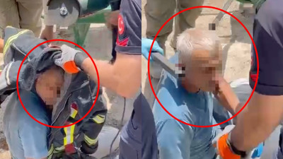 Arkeolojik kazı çalışmalarında başına demir saplanan işçi yaralandı