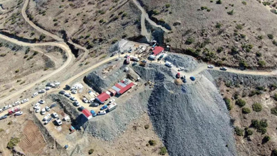Elazığ'da maden ocağında göçük