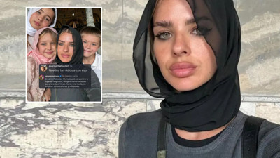 Icardi'nin sevgilisi Suarez, başörtüsü taktığı için linç edenlere tepki gösterdi