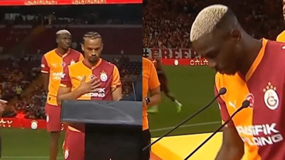 RAMS Park'ta yıldızlar geçidi: Leroy Sane ve Victor Osimhen için imza töreni