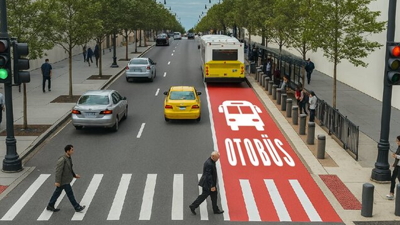 İstanbul'a "otobüs öncelikli yol" uygulaması geliyor