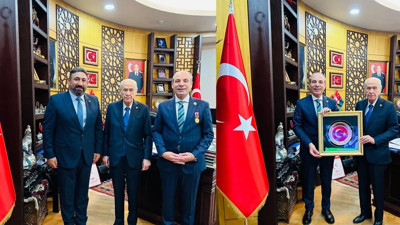 15 Temmuz Derneği’nden Bahçeli’ye ziyaret