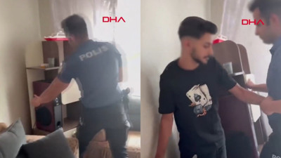 33 yılı olan firari evdeki rafın arkasında saklanırken yakalandı