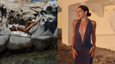 Elvin Levinler'den dikkat çeken tatil paylaşımı!