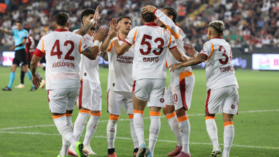 Son şampiyon Galatasaray, sezonun ilk maçında Gaziantep'yı 3-0 yendi