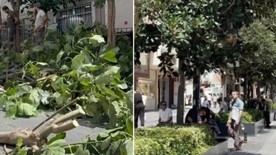 İstanbul'da fırtına alarmı: Yaralılar var