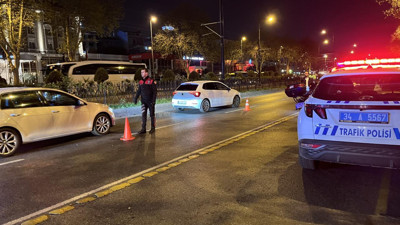 İstanbul'da helikopter destekli "Huzur" operasyonu düzenlendi