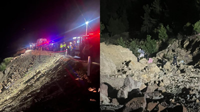 Adana'da otomobil uçuruma yuvarlandı: 5 ölü