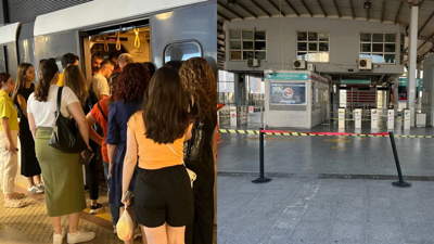 Memurlar grev yaptı! İZBAN'da tüm seferler iptal edildi