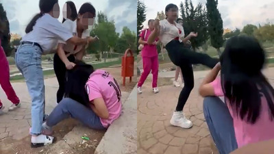 Akran zorbalığına tutuklama: Tartıştığı kızı tekme ve yumrukla dövüp, saçından sürükledi