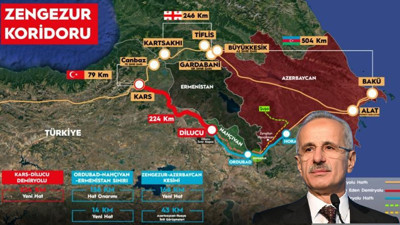 Türk dünyasını ticarette birleştirecek Zengezur Koridoru'nda ilk temel bugün atılıyor