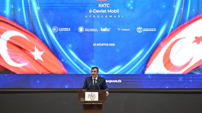 Cumhurbaşkanı Yardımcısı Yılmaz, KKTC e-Devlet Mobil Uygulaması lansmanına katıldı