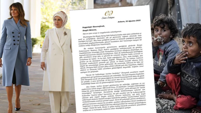Emine Erdoğan’dan Melania Trump’a Gazze mektubu
